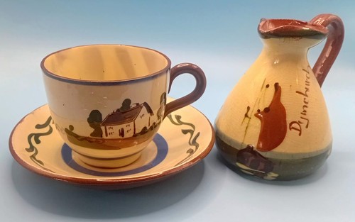 Vintage torquay pottery motto - torquay,