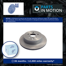 2x Brake Discs Pair Vented