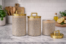 Luxury Grey Gold Tea Coffee