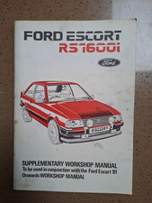 Ford Escort MK3 RS1600i