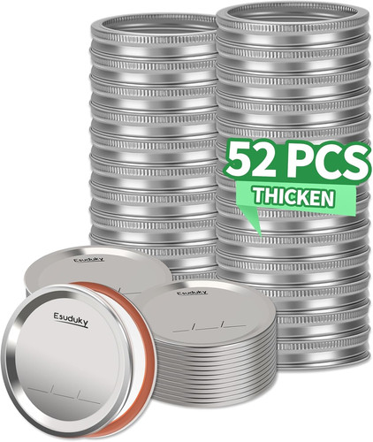 Canning lids and rings - lids, 52