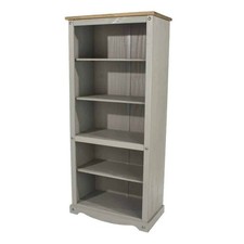 Light Grey Tall Bookcase 4