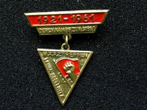 Gdr east german medal 40 - medal,