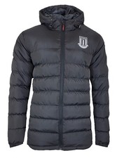 Stoke City Padded Coat Mens Medium Insulated Quilted Winter Jacket C66