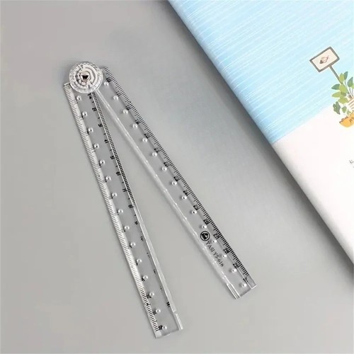 Folding acrylic ruler portable - ruler,