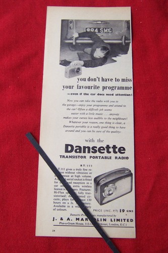 Dansette transistor iii - dansette,