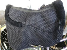 Shires Performance Half Lined Numnah 17-18" - Black