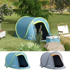 Pop up 2 Man Tent, 2000mm Waterproof Camping Tent with Carry Bag