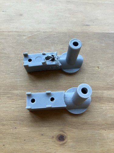 Shower door plastic hinge - door,