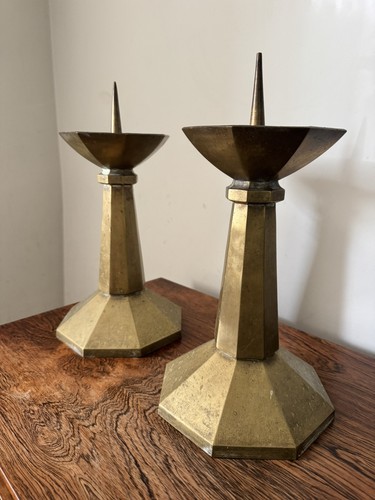 Pair antique modernist - antique,