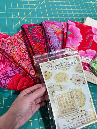 French roses kaffe fassett - kaffe,