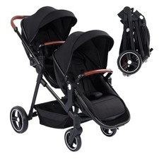 Double pushchair duo - duo, twin