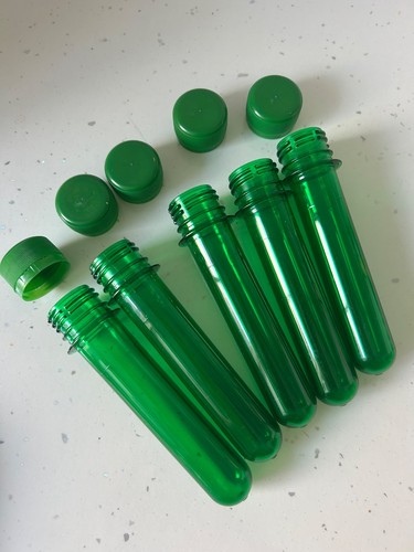 Green petling tubes and - x,