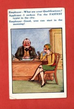 WW2 Mail Novelty FAST TYPIST