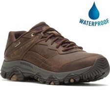 Merrell Mens Moab Adventure 3 Brown Waterproof Walking Hiking Shoes Size UK 8-14