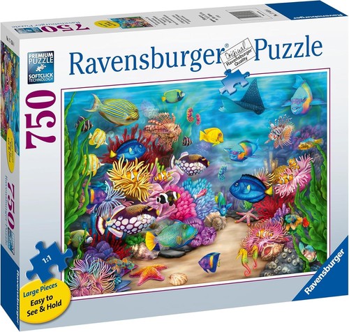 Tropical reef life puzzle - life, 750