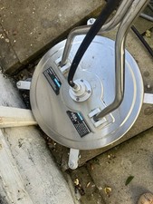 24" Pressure Washer Surface Cleaner Rotary Flat Patio Cleaner Stainless Steel