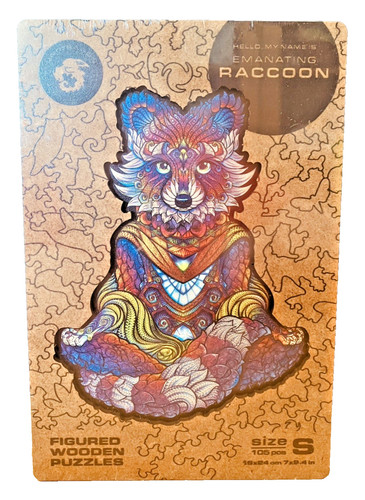 Unidragon emanating raccoon - raccoon,