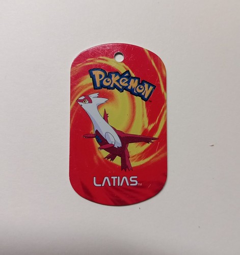 Latias metal dog tag pokemon - latias,