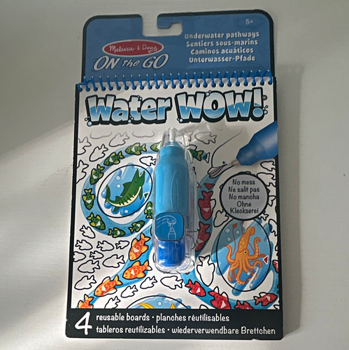 Melissa doug water wow - water,