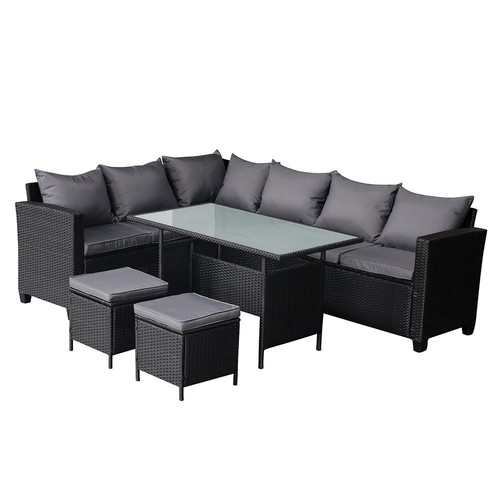 Seater rattan garden - seater,