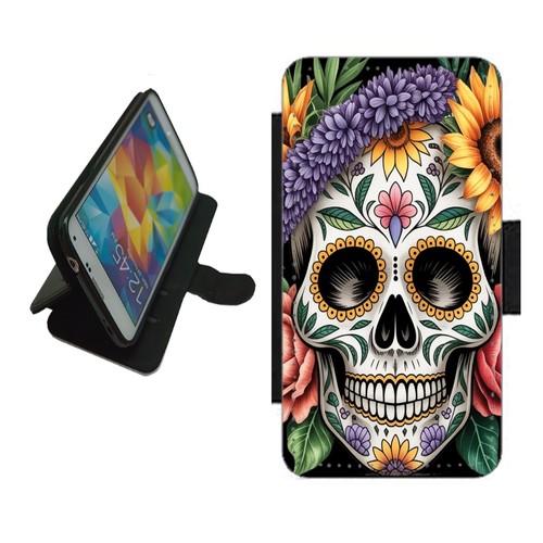 Flowers skull phone case - flowers,