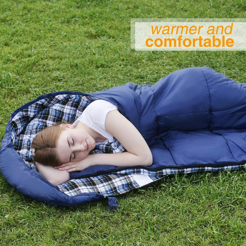 Cotton sleeping bag for adult - sleeping,
