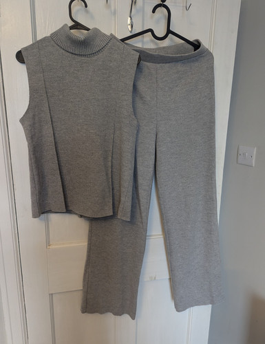 Zara women grey knit 2 - women’s,