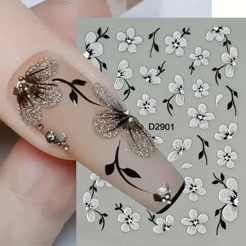 Shimmering nail art - nail,