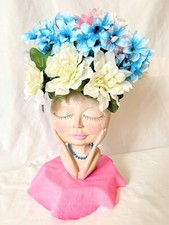 SILK FLOWER PLANTER HEAD