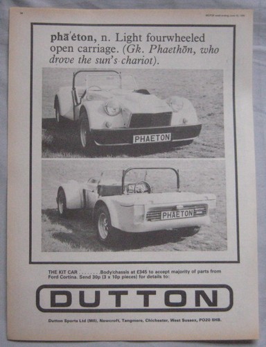 1978 dutton phaeton original - dutton,