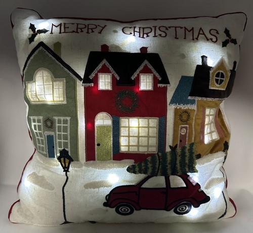 Christmas throw pillow pier - christmas, 1