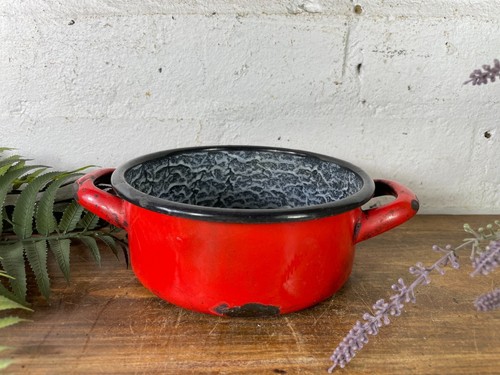 Vintage french european - vintage, enamel