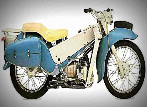 Metal sign velocette - a4,