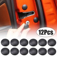 12pcs/lot Universal Car Door Lock Screw Protector Cover Caps Trim Accessories