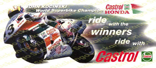 Honda racing sticker 150mm - honda,
