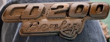 Honda Cd200 One Side Panel Badge Used