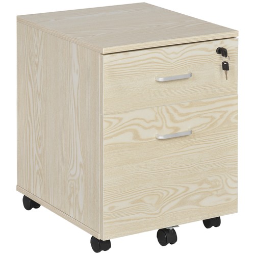 Vinsetto drawer locking - vinsetto, 2-drawer