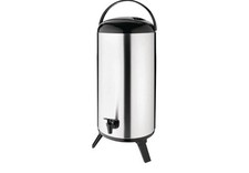 Olympia Stainless Steel Drink Dispenser with Tap 13.5 Litre, Hot & Cold Beverage