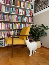 Mid Century Yellow Velvet