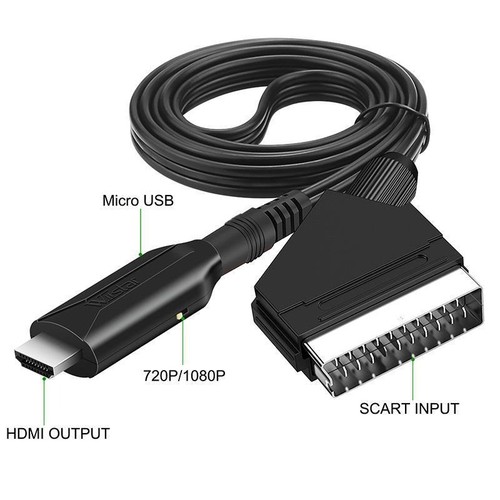 Hdmi scart video converter - hdmi, to