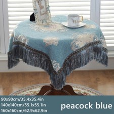 Chenille Tassel Tablecloth