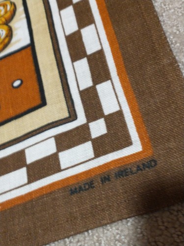 Harrods food halls - food, towel