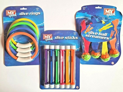 Underwater dive rings sticks - ,