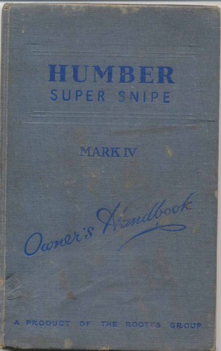 Humber super snipe iv - super, mk