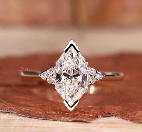 Diamond ring 950 platinum - diamond,