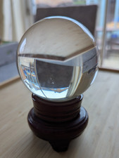 Clear Glass Crystal Ball Magic