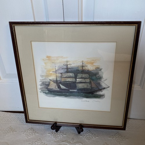 Vintage water colour - vintage, of