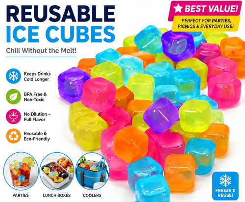 Reusable fast freeze - fast, water