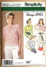 Simplicity Sewing Pattern 1692